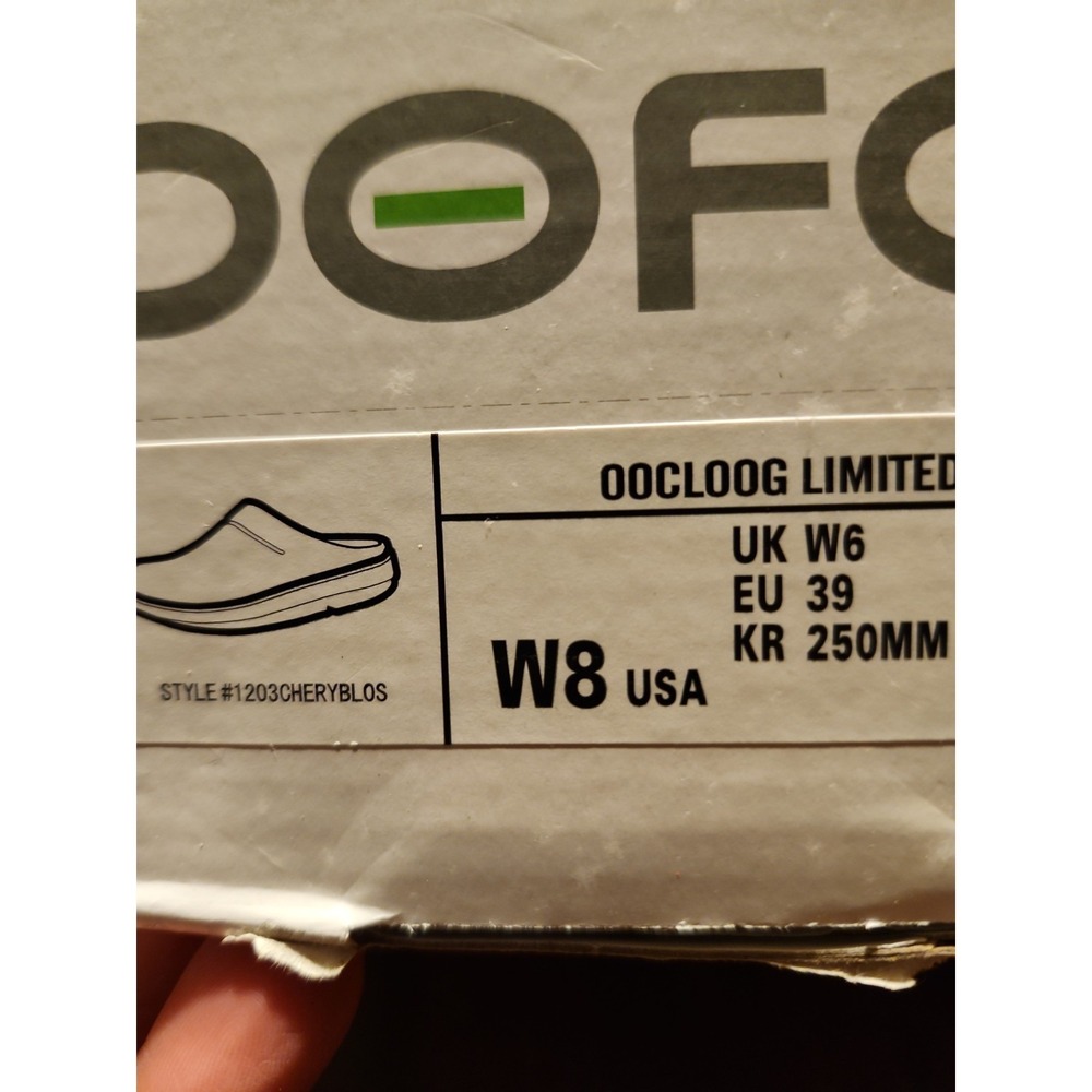 OOFOS OOCLOOG Unisex Recover Clog MOCHA. New In Box. Mens 8, Womens 10 - Picture 8 of 8